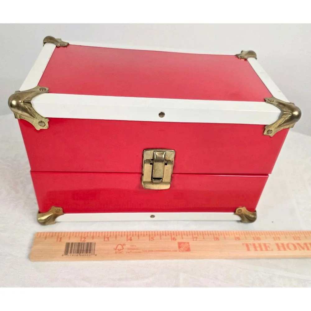 Carole the Childhood Memories Porcelain Doll Wardrobe Trunk Set Accessories